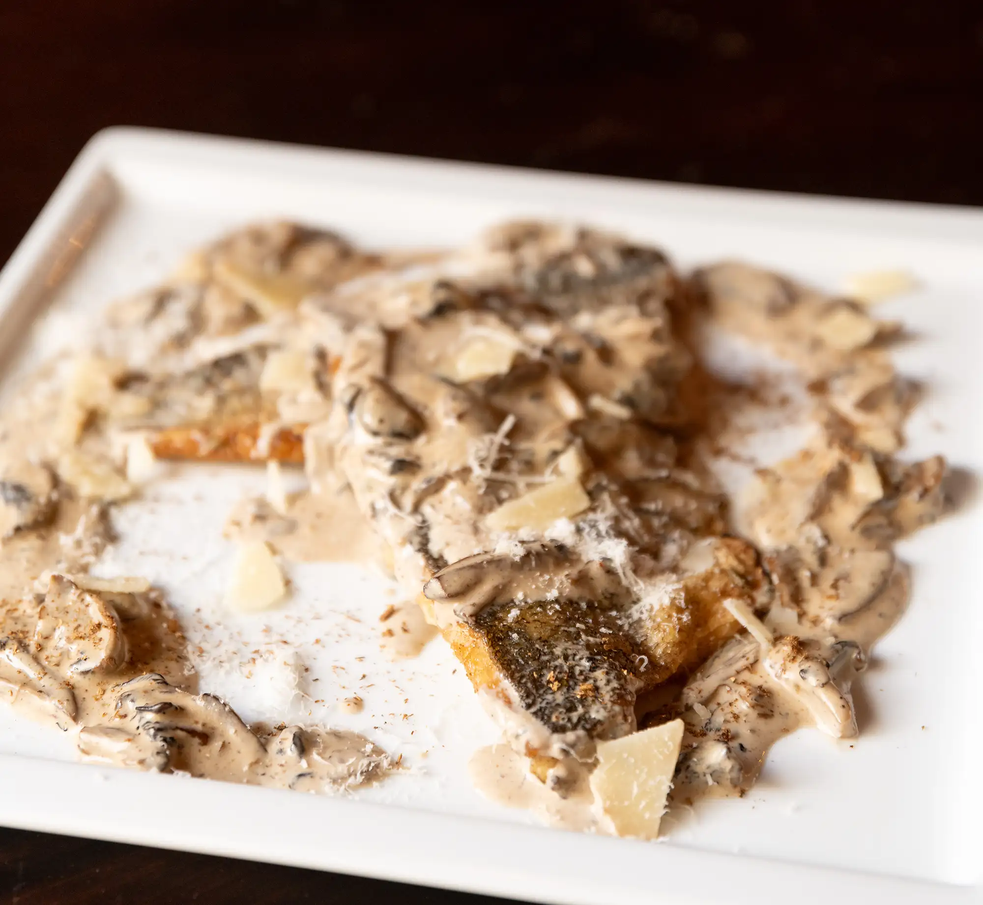 Filet de loup funghi